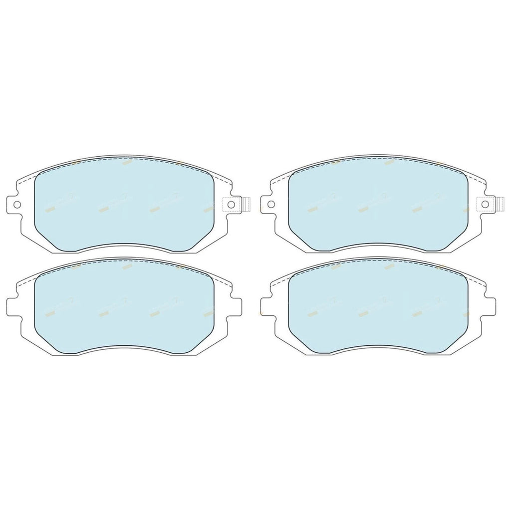 Bendix Front Disc Brake Pads for Subaru Liberty (2003–2015)