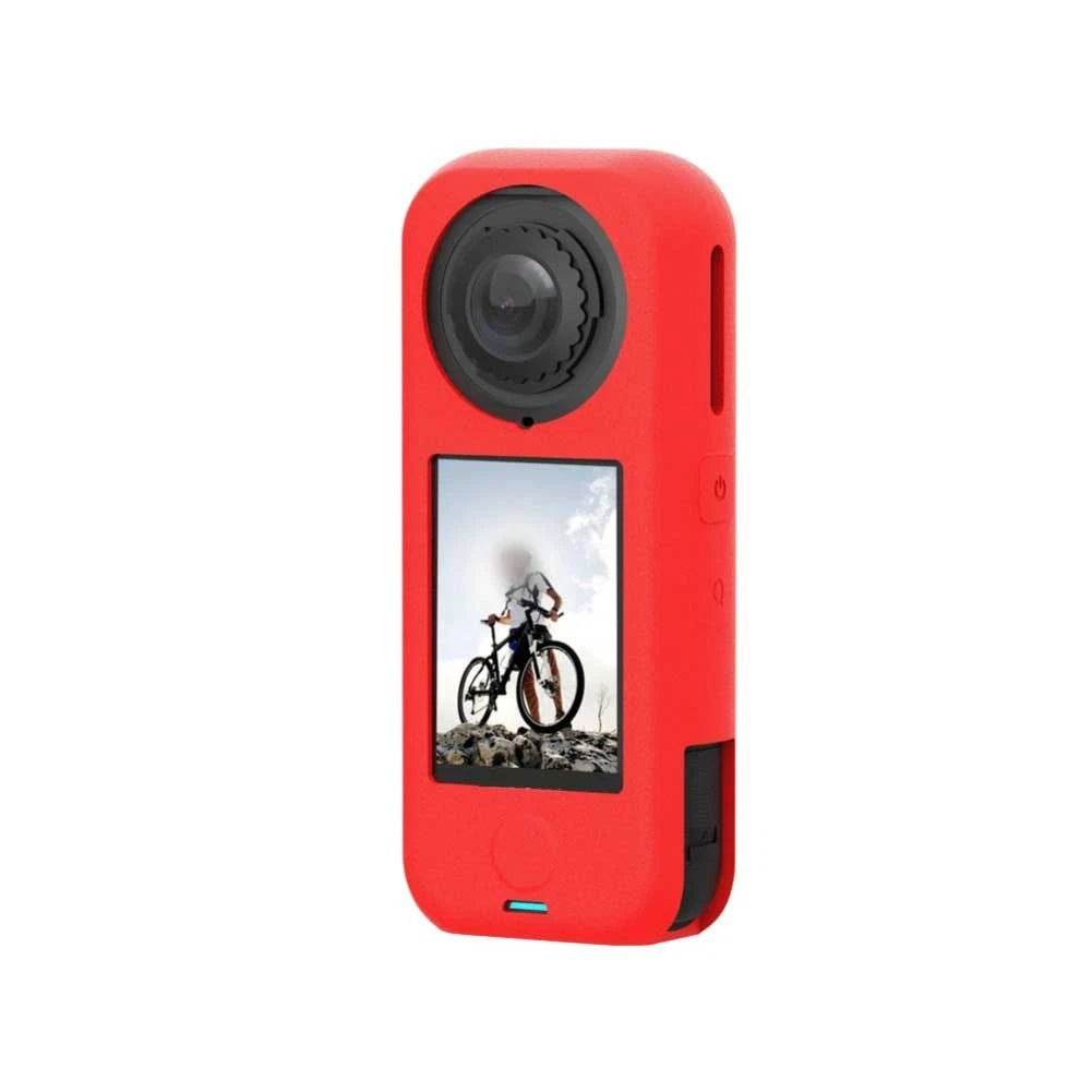 Functional Silicone Cover with Lens Cover for Insta360 X4 Air