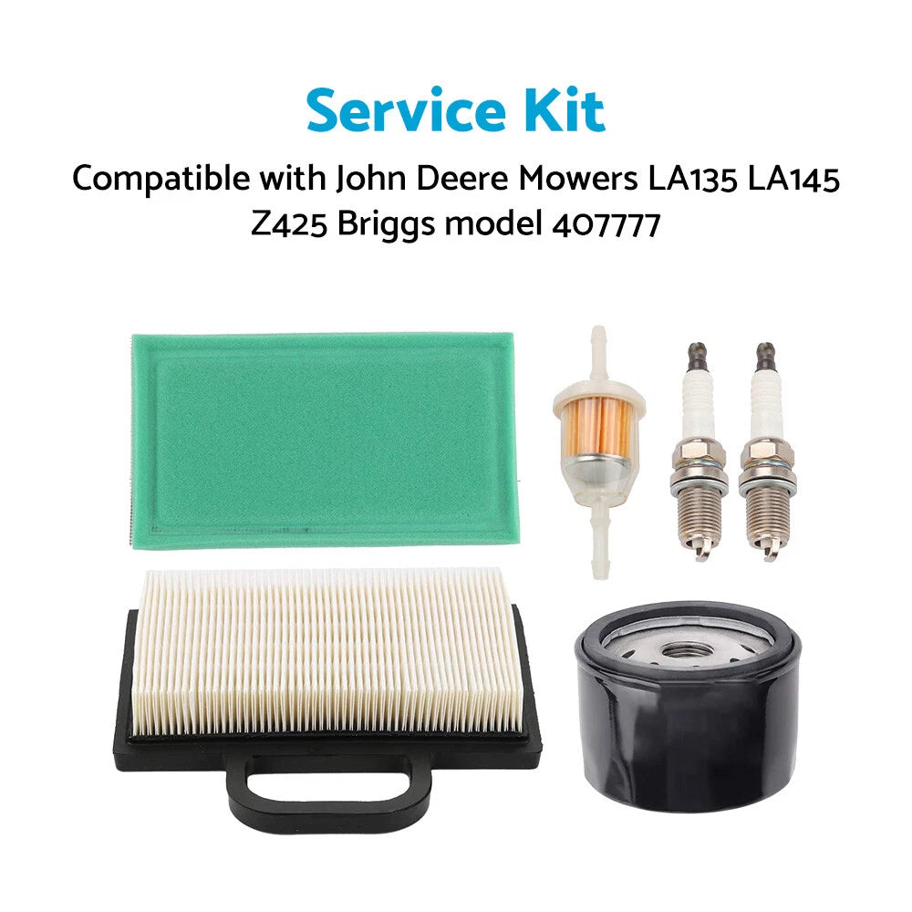 Service Kit for John Deere LA135 LA145 Z425 (Briggs 407777)