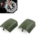 2Pcs Front Caliper Screen Inserts Green for Harley-Davidson V-Rod & Touring (2002–2022)