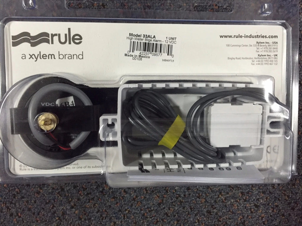 12V Bilge Alarm Kit for Rule Model 33ALA