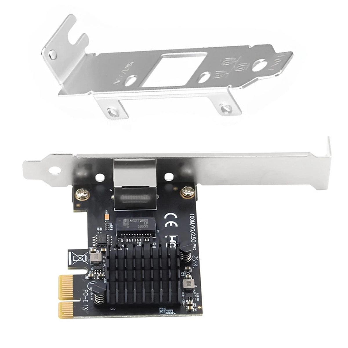 5Gbps PCIe Ethernet Adapter for Realtek RTL8126 (Low Profile)