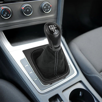 Leather Gear Shift Knob Boot for Golf Jetta (2000–2023)