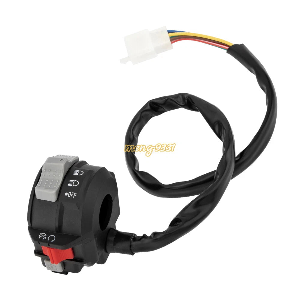 Left Handlebar Start Switch Headlight for Yamaha Grizzly 660 (1998–2001)