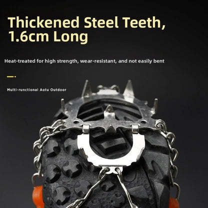 12 Tooth Ice Cleats for Shoes (Winter Safety)