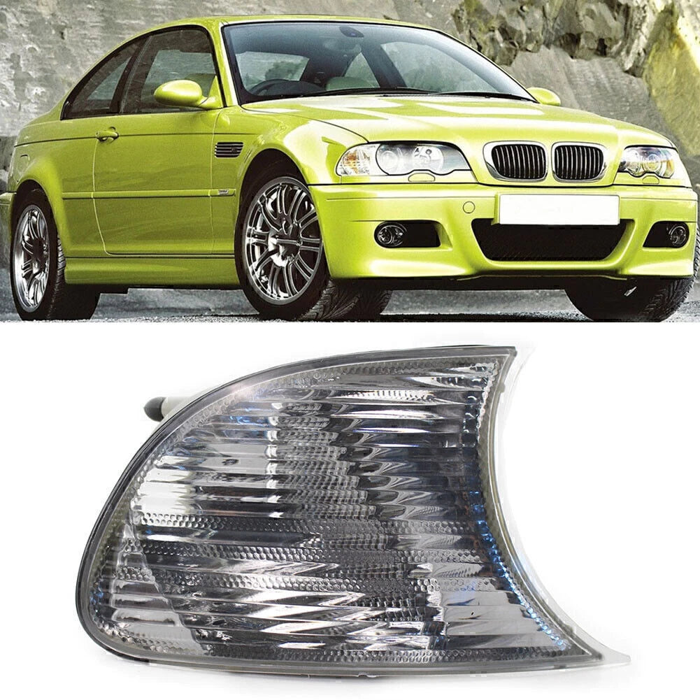 Corner Light Clear Lens Right for BMW E46 3-Series 2000–2001
