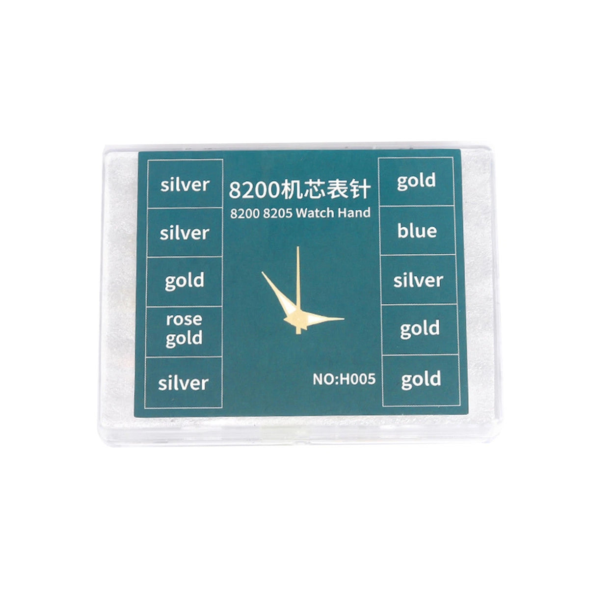 Assorted Watch Hands Needles Pins Kit for Miyota 8200 8205