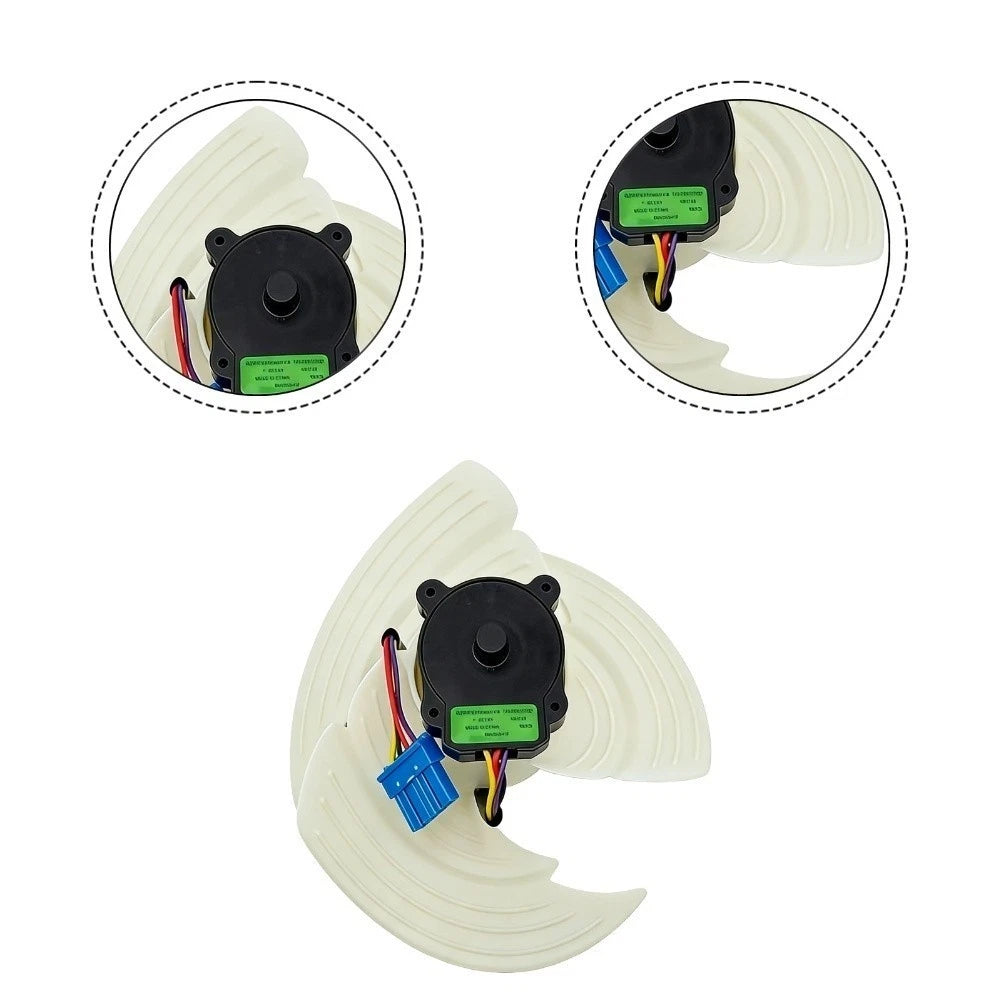 Fan Motor with Blade for Refrigerator Condenser Cooling Unit (DC12V)