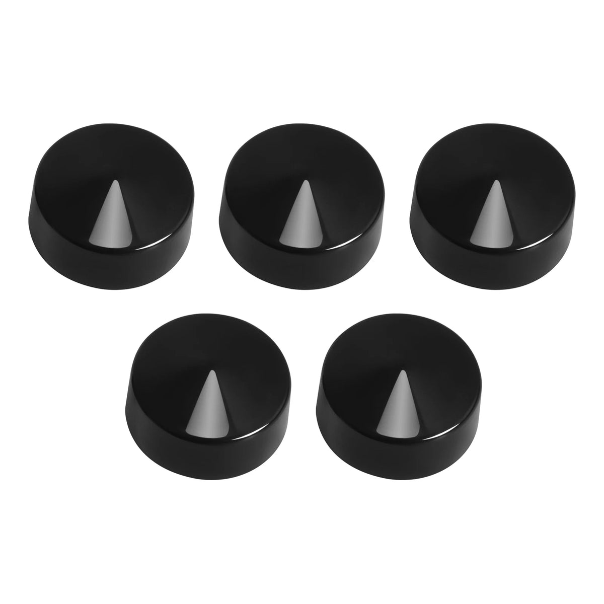 Black Bolt Toppers Caps Cover Kit for Harley Davidson Softail (1984–2006)