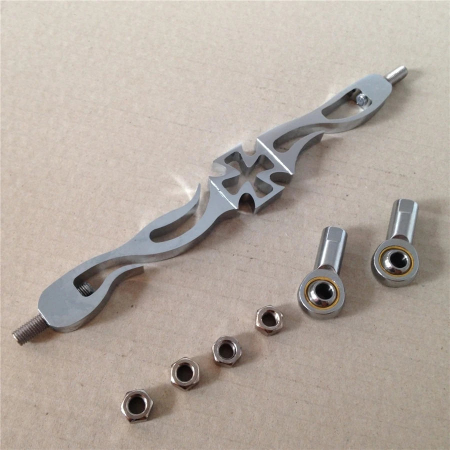 Chrome Cross Shift Linkage for Harley Softail FXDWG Dyna Wide Glide (1991–2017)