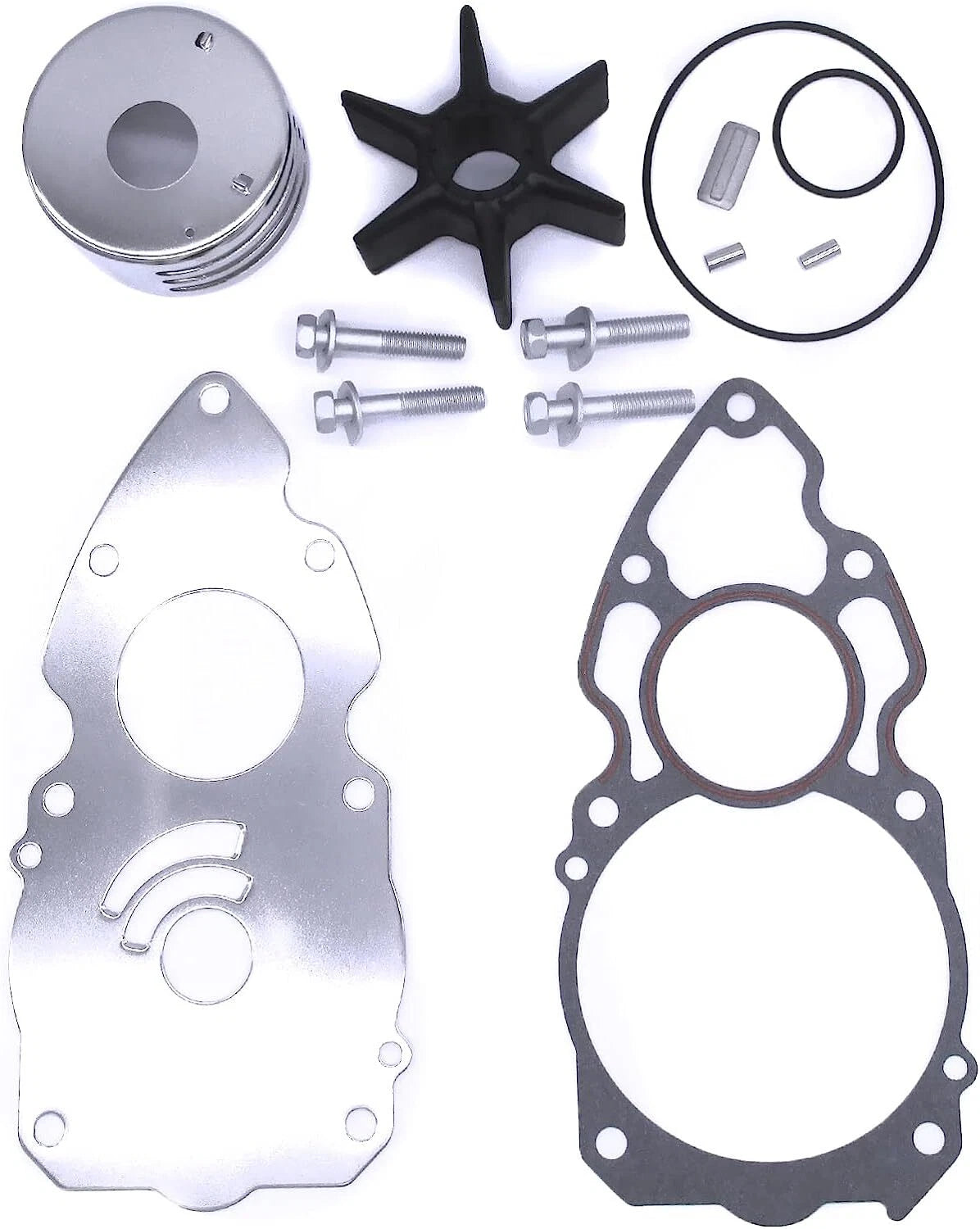 Water Pump Impeller Repair Kit for Yamaha 4 Stroke 300 350 hp (6AW-W0078-00)