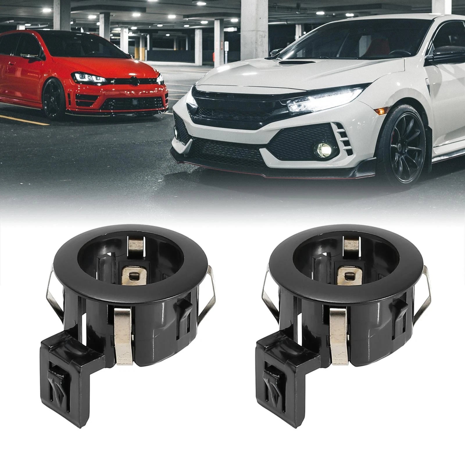 2PCS Bumper Parking Sensor Retainers Replacement for Toyota Tundra (2007–2013)