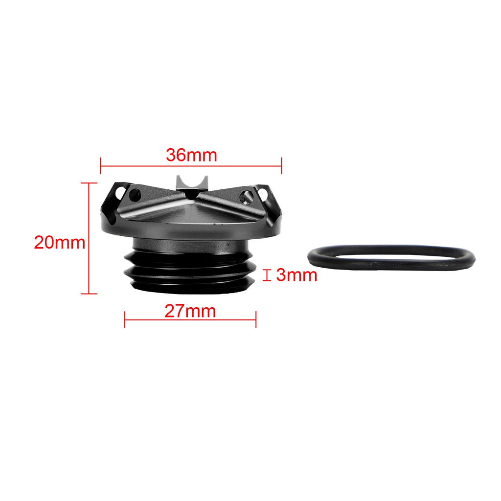 Billet Oil Filler Cap for Yamaha MT-03 MT-07 MT-10 MT-25 (2016–2023)