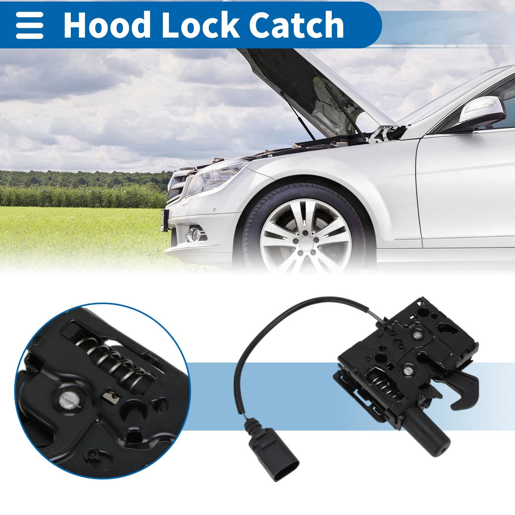 Hood Latch Assembly for Audi A6 (2020–2024) Replacement OEM Fit