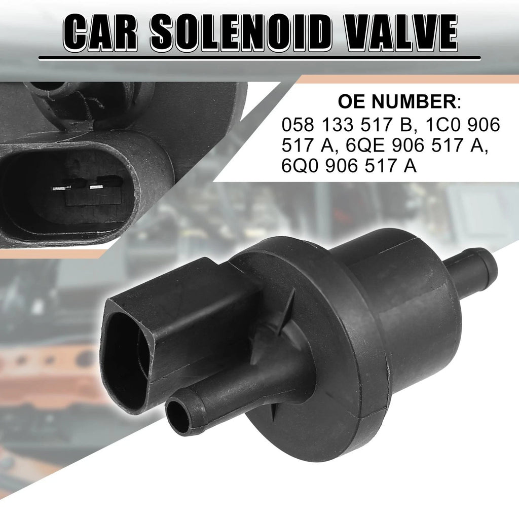 Vapor Canister Purge Valve Replacement for Volkswagen Audi (2004–2015)