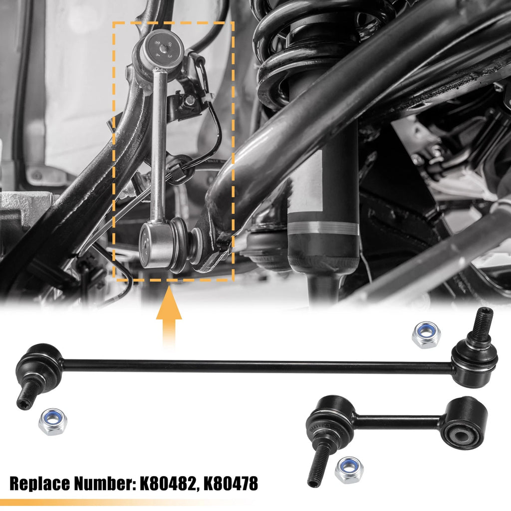 4pc Front Rear Stabilizer Sway Bar End Links for Audi A3 (2006–2013)