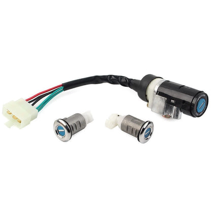 5-Wire Ignition Switch Lock Set for GY6 50cc Scooter Moped