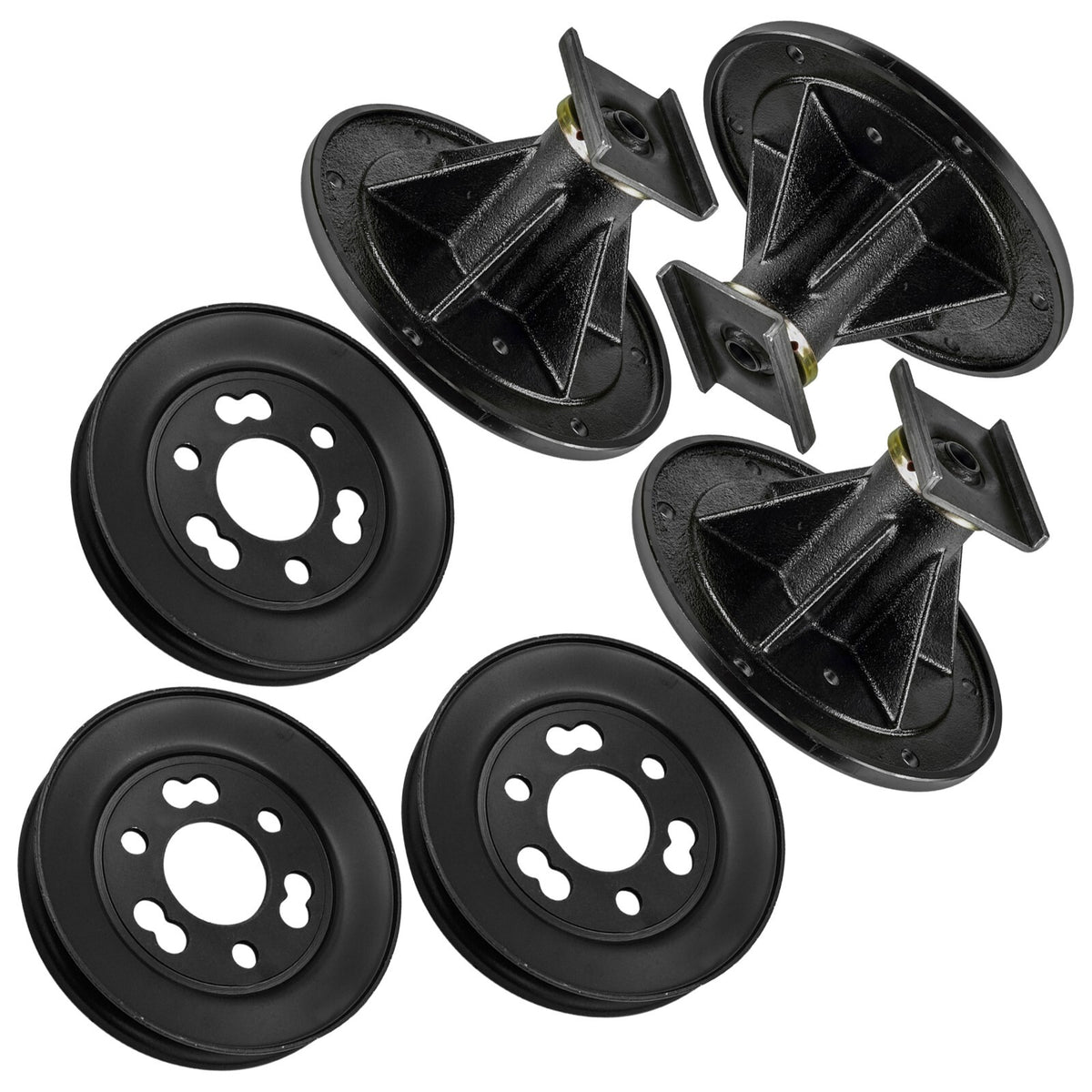 Deck Spindle with Pulley Replacement for Toro Z Master Z400 Z500 (2005–2015)