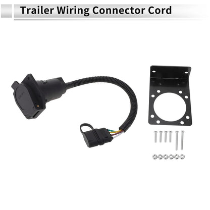 4 Pins 7 Pins Trailer Wiring Connector Cord for Renault Megane (2005–2015)