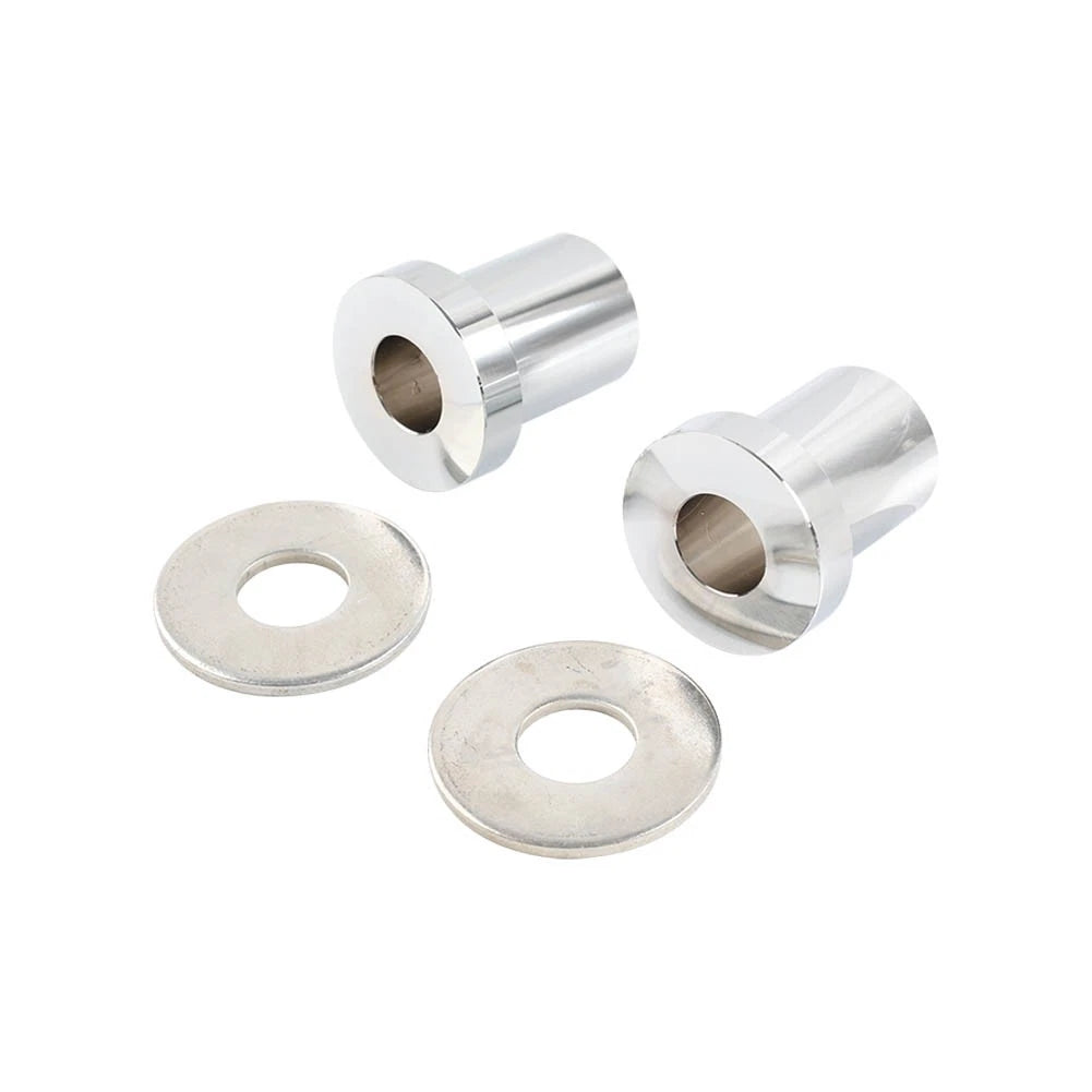 CNC Solid Handlebar Riser Bushings for Harley Touring Road King Softail (Does No Apply)