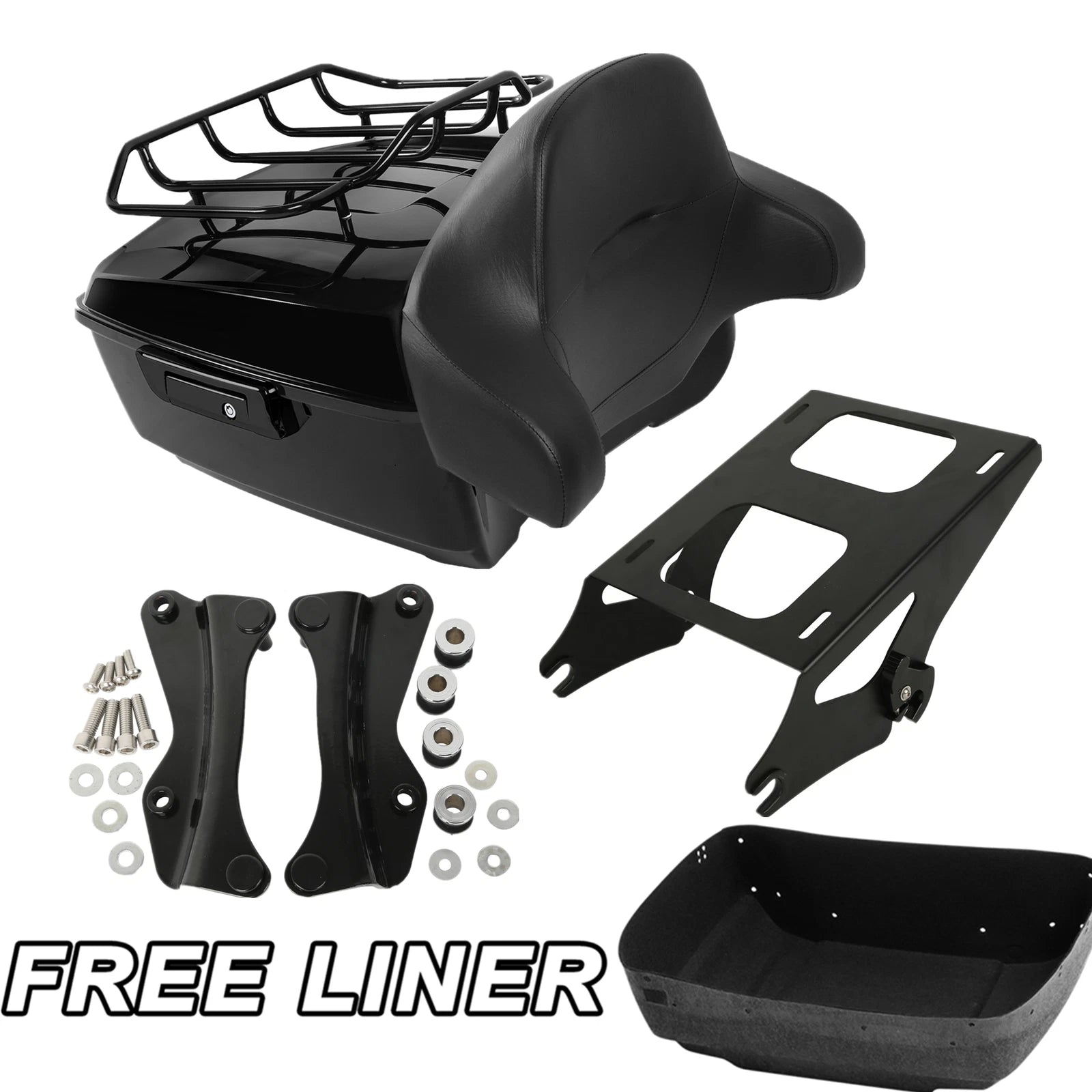 Trunk Pad Mount Docking Kit for Harley Touring Street Glide (2014–Present)