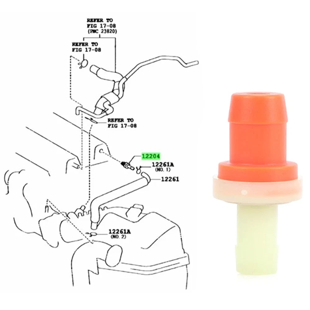 PCV Valve for Toyota (12204-40030)