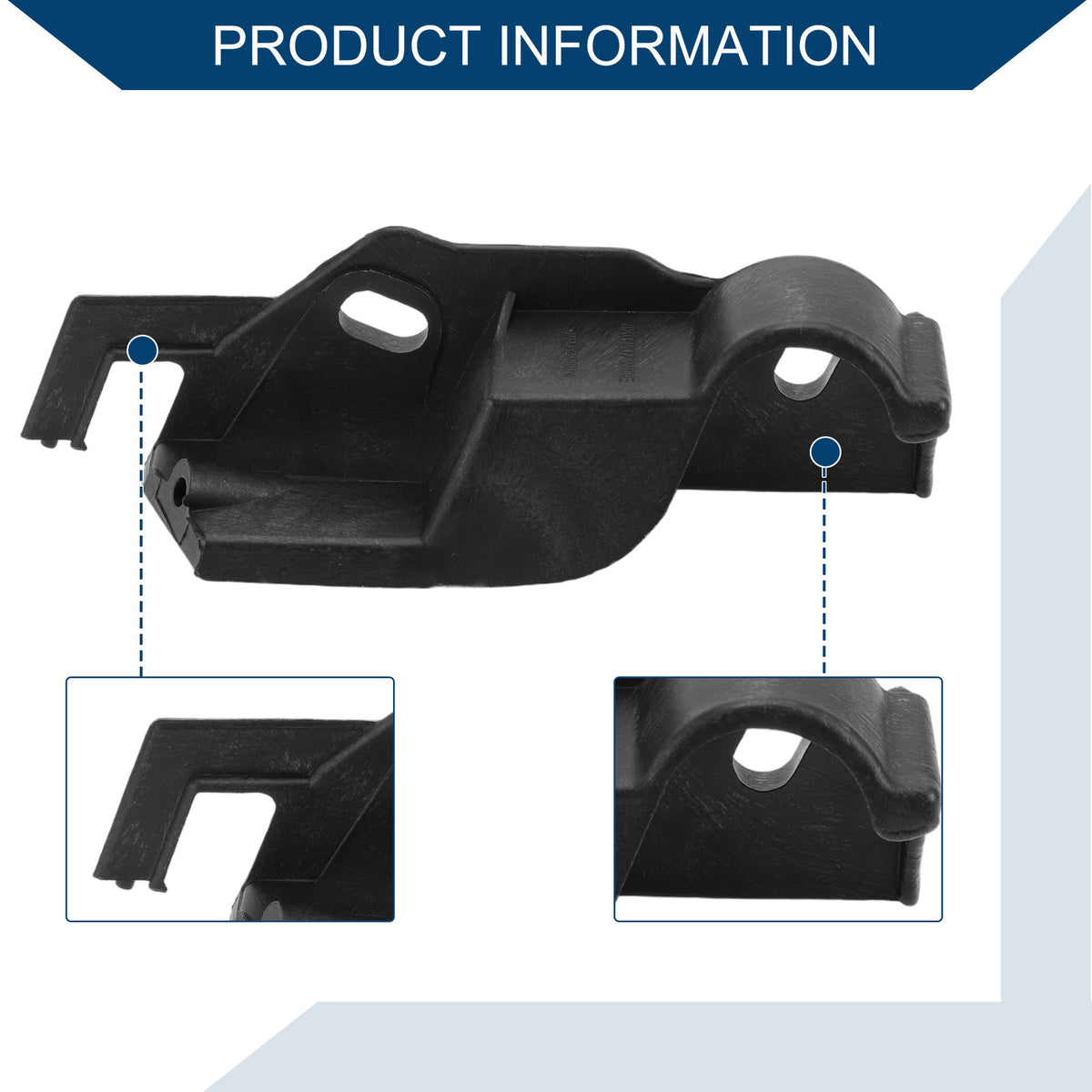 Left Front Bumper Support Bracket Replacement for Audi A4 Quattro (2013–2016)