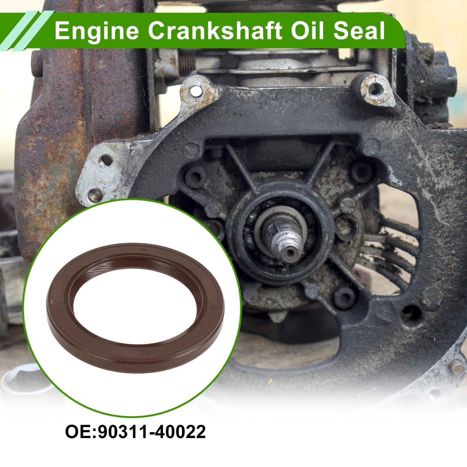 Front Crankshaft Oil Seal Replacement for Toyota 4Runner Camry Sienna (2000–2010)