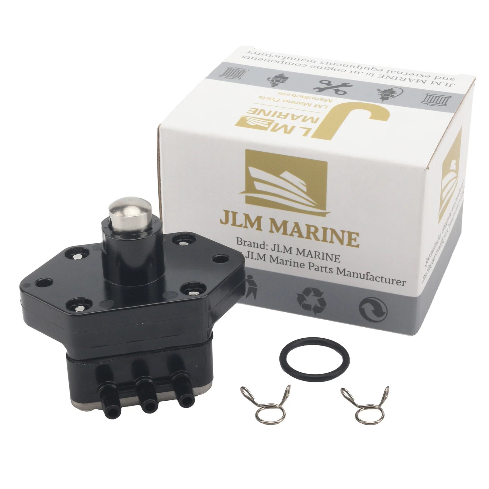 Fuel Pump & O-ring Kit for Yamaha 4 Stroke F20 F25 F30 F40 F45 F50 F60 HP