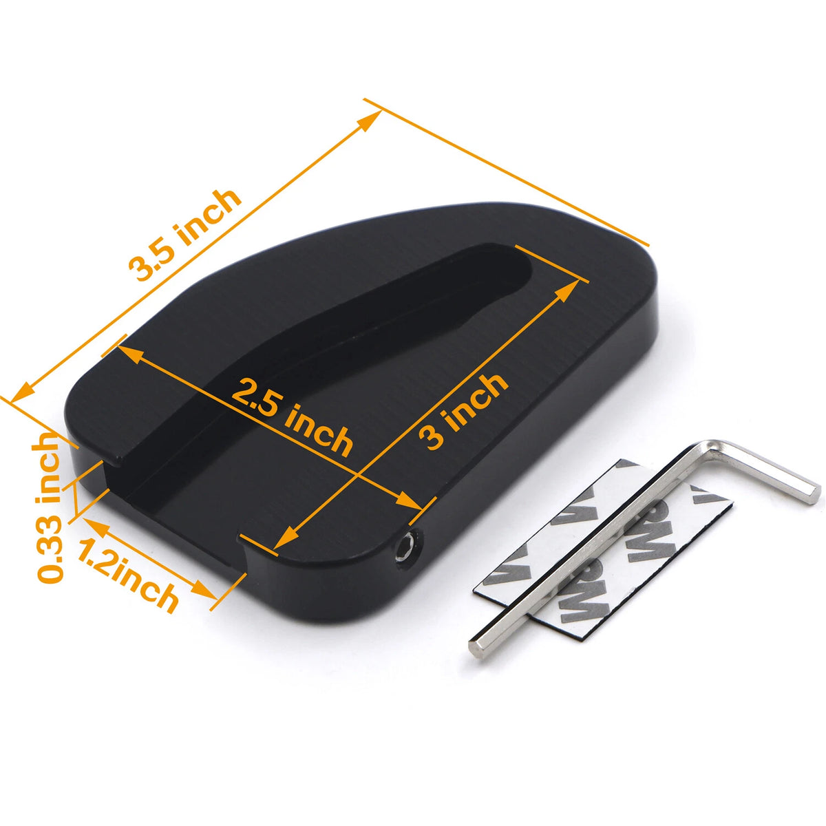 Side Stand Enlarger Pad for Honda GoldWing GL1800 (2010–2017)