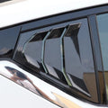 2X Side Window Louvers Cover Trim for Nissan Altima (2019–2023) Carbon Fiber