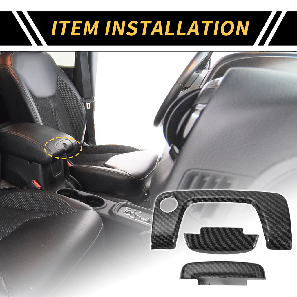 Center Console Armrest Switch Button Cover for Jeep Wrangler JL JLU (2018–2024)