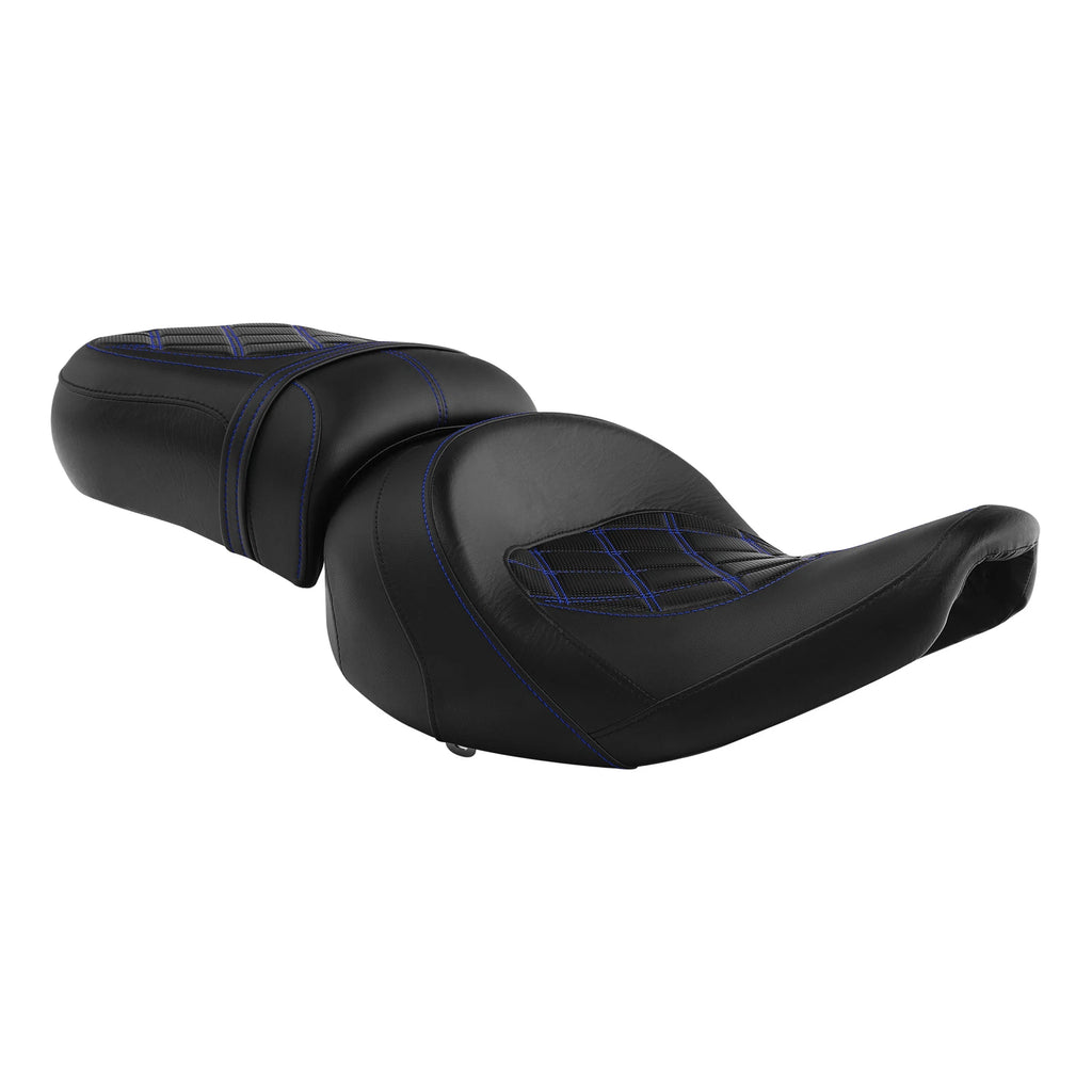 Black Driver Passenger Seat for Indian Springfield Chieftain Chief (2014–2023)