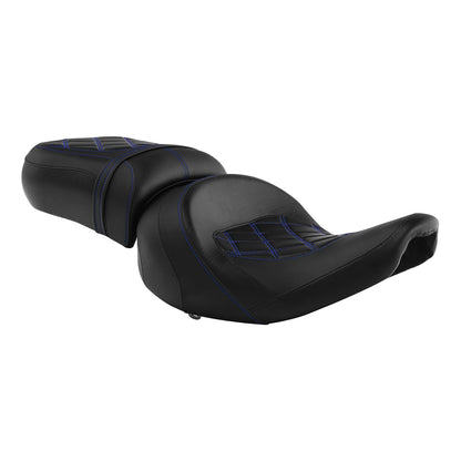 Black Driver Passenger Seat for Indian Springfield Chieftain Chief (2014–2023)