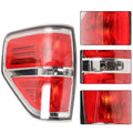 Tail Light Assembly for Ford F-150 (2009–2014) Red/Clear Left Side