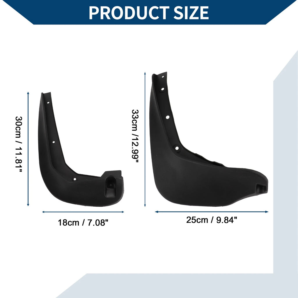 Mud Flaps Splash Guards 1 Set for BMW Mini Countryman R60 (2010–2016)