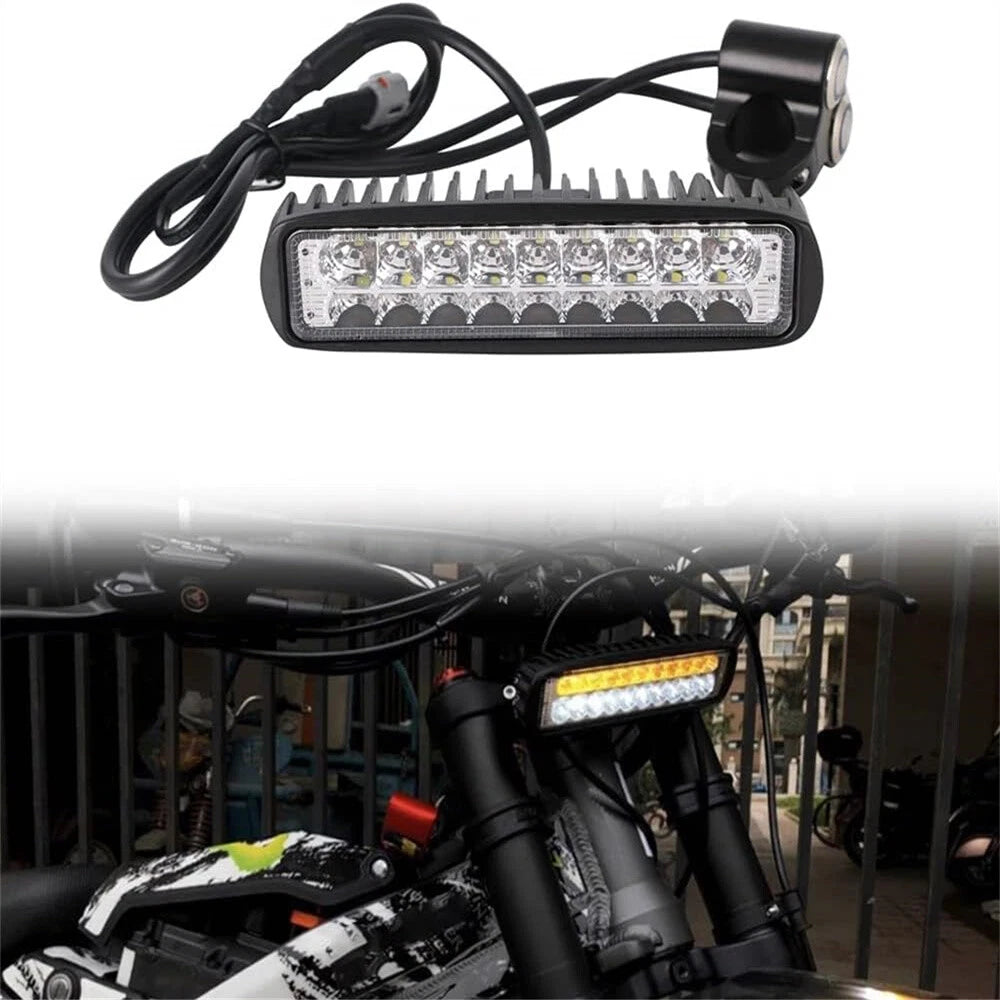 LED Headlight for Surron Sur-Ron Light Bee X S (Aluminum Yellow & White)