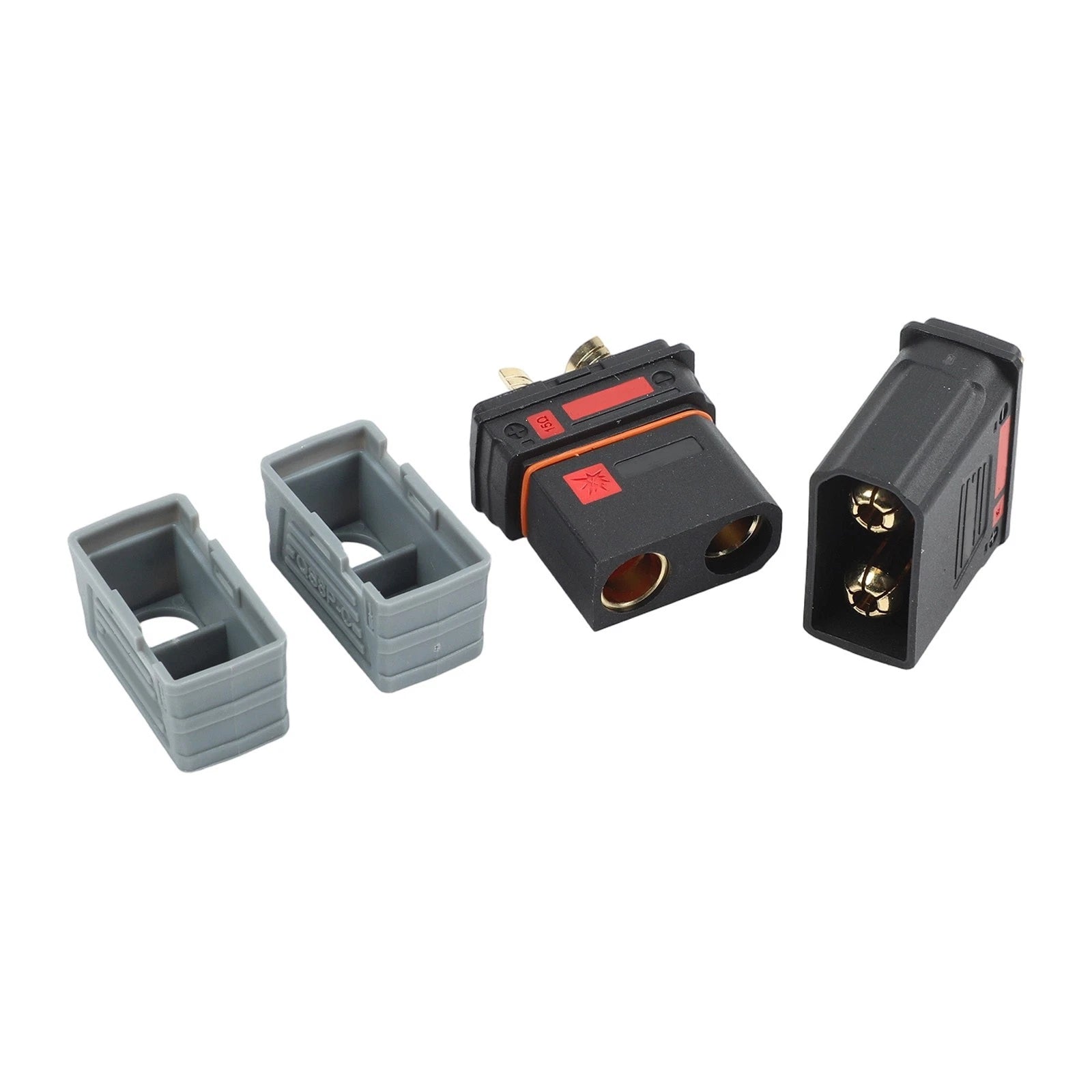 500V 110A QS8P L Connector with Dust Cover for Battery Modification