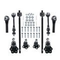 10pc Front Lower Ball Joints Tie Rod Ends Sway Bars Kit for Durango Dakota (2000–2004)