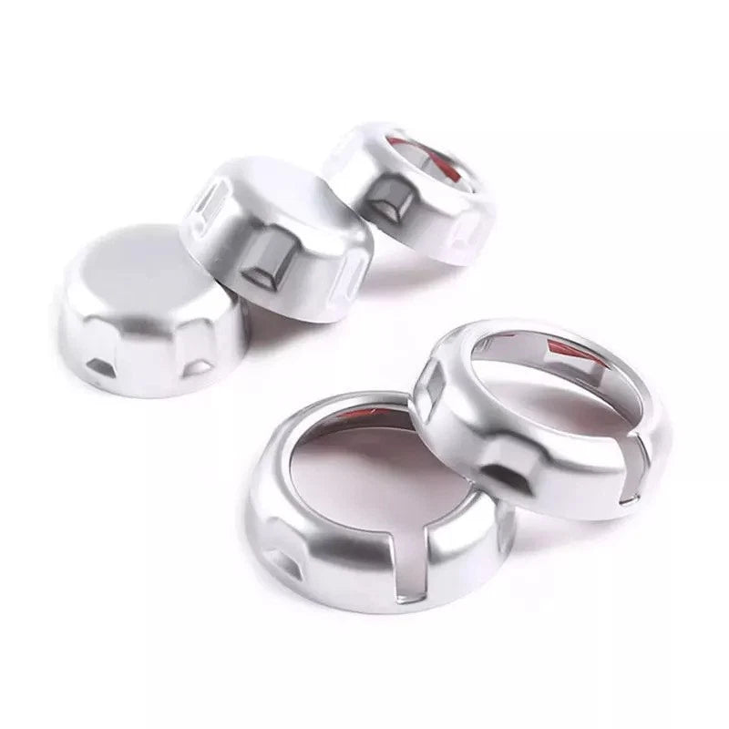Set of 5 AC Control Knob Trim for Land Rover Discovery 3 (2005–2009)