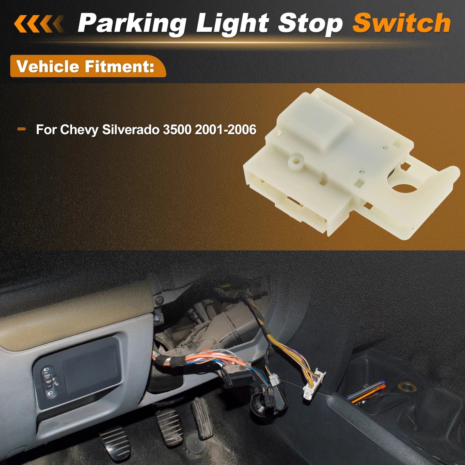 Brake Light Switch Replacement for Chevy Silverado 3500 (2001–2006)