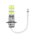 2Pcs H3 LED Fog Light Replacement Kit 6000K 55W for Various Vehicles