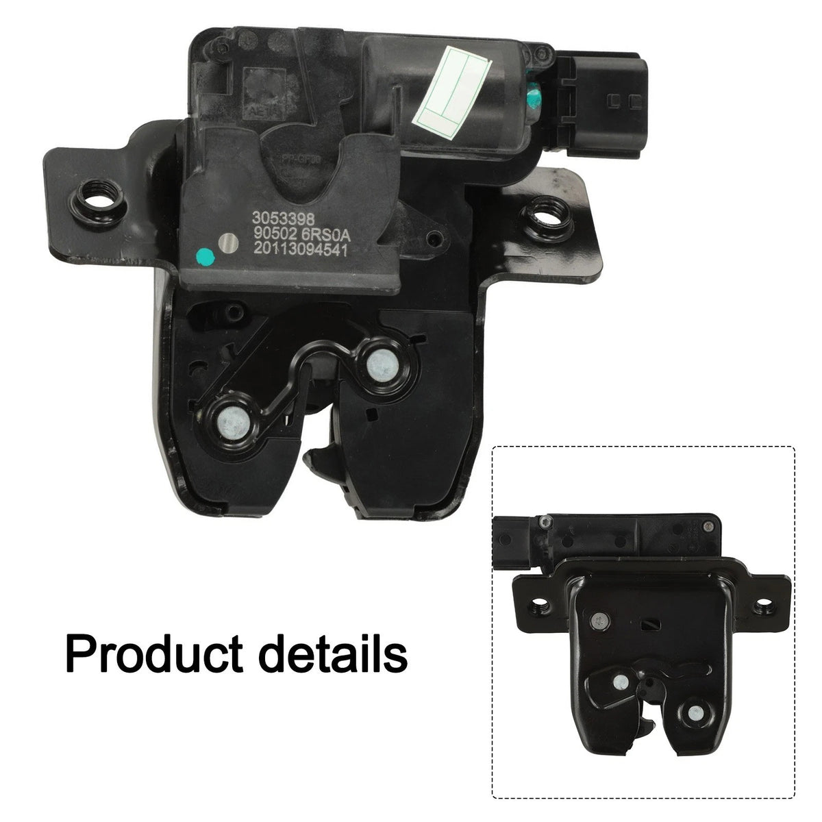 Rear Door Lock Actuator for Nissan Rogue (2020–2024)