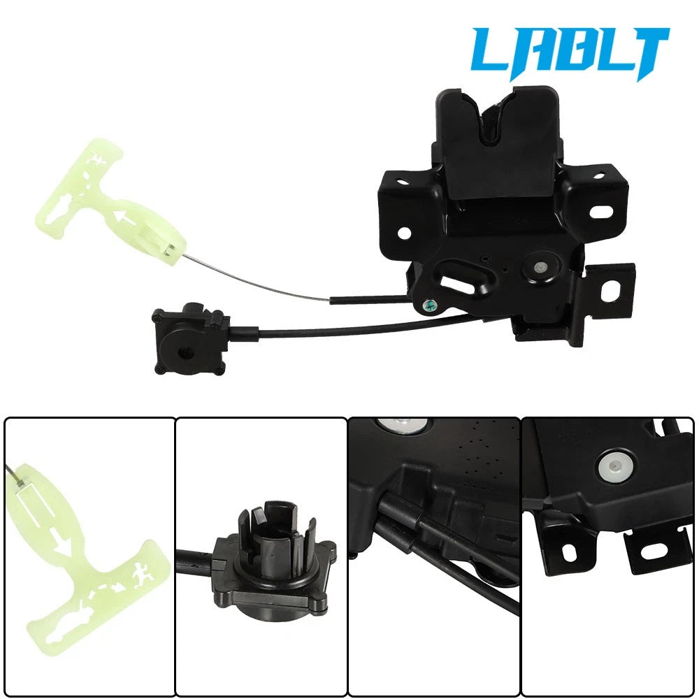 Tailgate Trunk Deck Lid Latch Lock w/Cable for Ford Mustang (2005–2007)