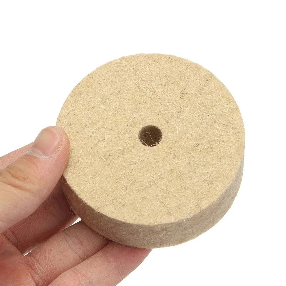 3" Wool Felt Polishing Wheel for Professional Use