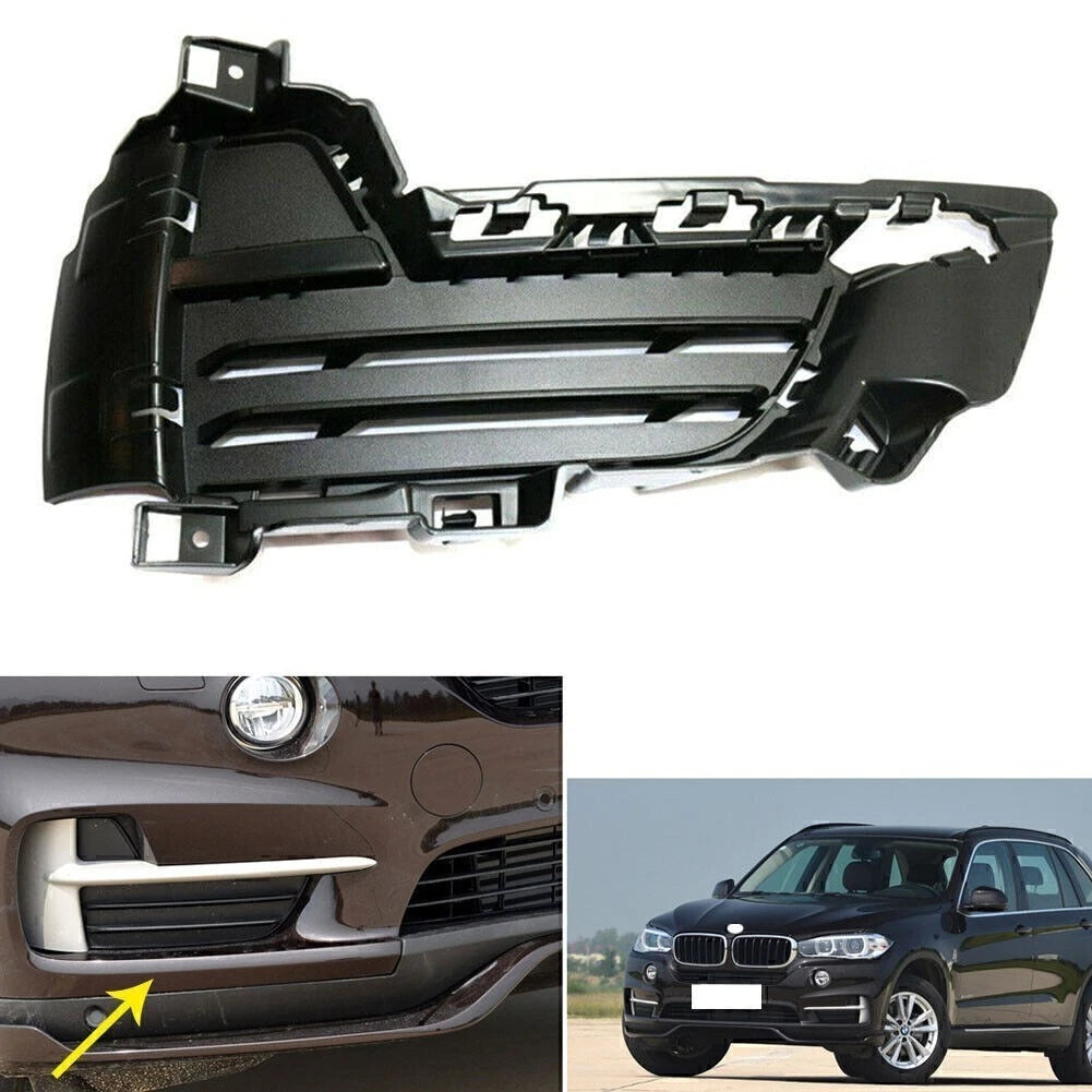 Front Bumper Lower Right Mesh Grille for BMW X5 (2014–2017) RH Textured