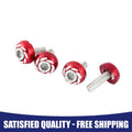 Motorcycle License Plate Screw Bolt Set for Universal Round Head (Universal)