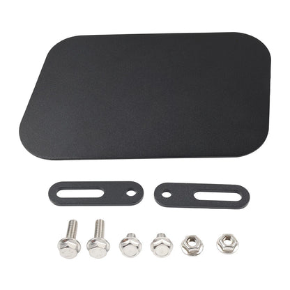 Left Side Number Plate Panel Cover for Motorcycle (Universal)