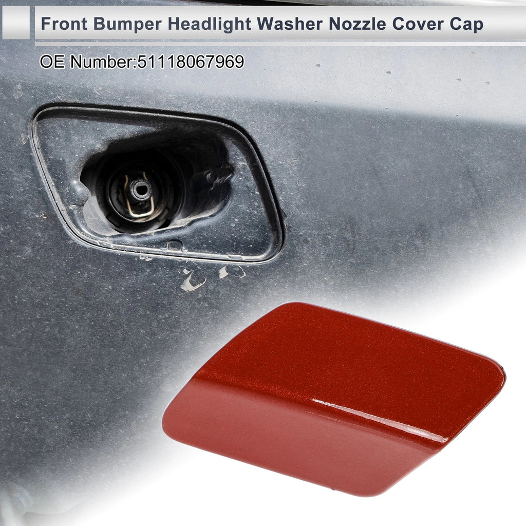 Front Left Headlight Washer Nozzle Cover Cap for BMW 320i (2010–2019)