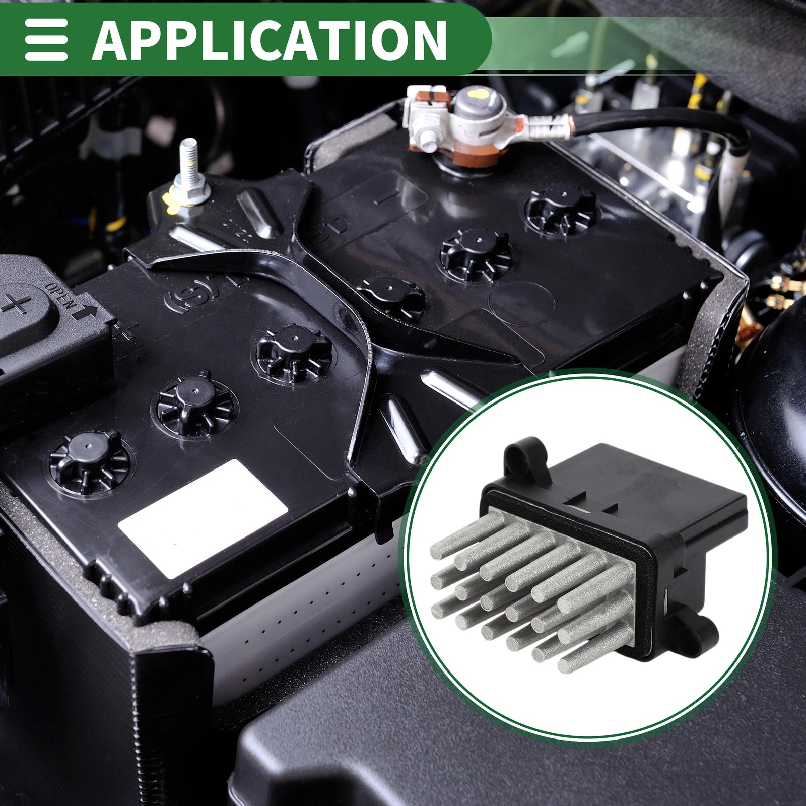 HVAC Blower Motor Resistor for Ford Kuga I (2008–2012)